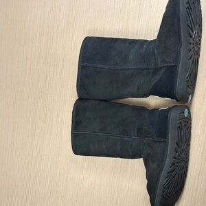 UGG Classic Black Suede Boots